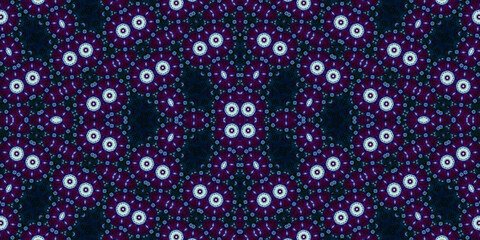 Seamless kaleidoscope pattern. The texture of the woven pattern. Endless pattern