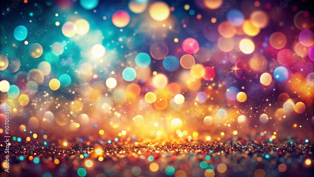 Poster captivating bokeh effect background with soft focus - ideal for graphic designs, websites, and socia
