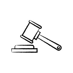 Corporation & Industry Icon - justice