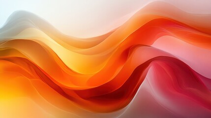 Abstract background with flowing, wavy, colorful lines in shades of orange, yellow, red, and purple.