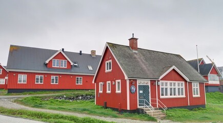 centre historique de Nuuk au Groenland