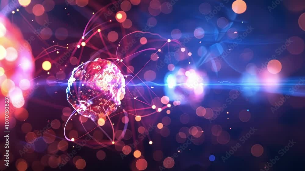 Poster a diagram showing the transfer of energy between two fermions connected by a w boson highlighting it