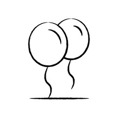 Festivals & Celebrations Icon - balloons