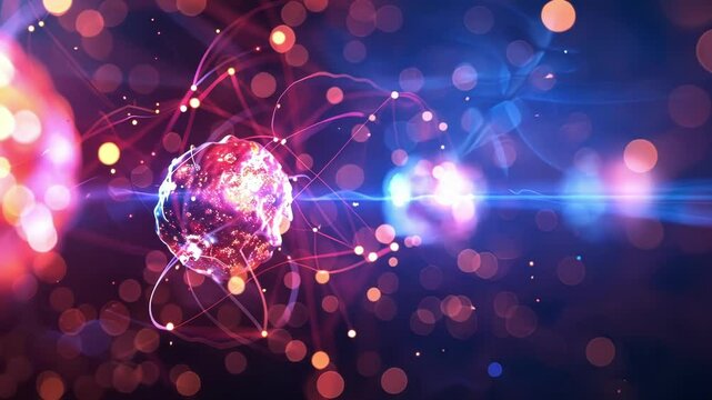 A diagram showing the transfer of energy between two fermions connected by a W boson highlighting its importance in mediating weak interactions.