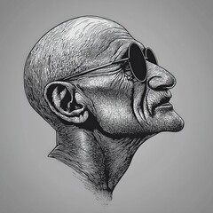 Mahatma Gandhi, vector illustration