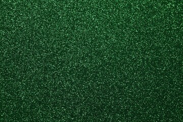 Shiny green glitter texture background