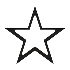 star icon vector on white background
