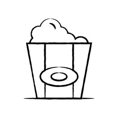 Food & Beverages Icon - popcorn