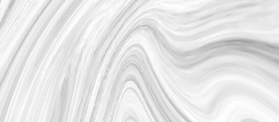 Obraz premium White and grey liquid marble pattern texture natural background. Liquify Swirl white and gray color art. Beautiful drawing with the divorces and wavy lines in gray tones. 