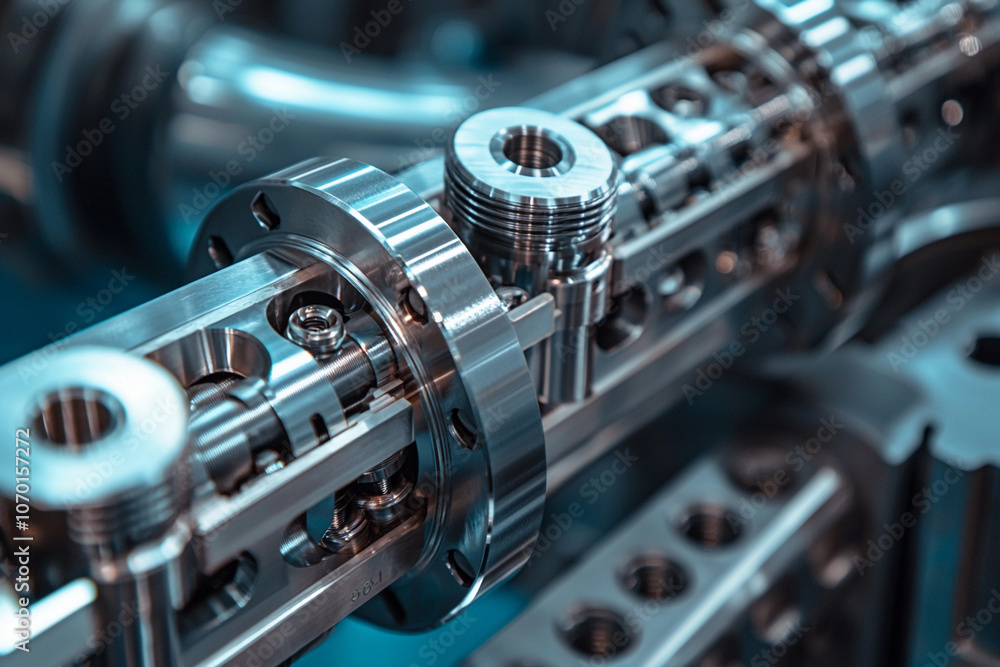 Poster precision engineering of metal components in a workshop environment
