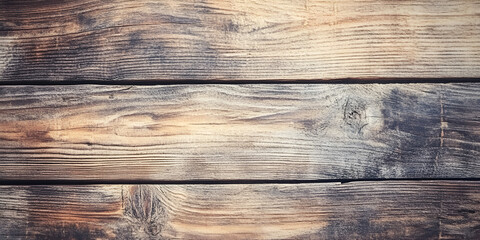 Weathered Wooden Planks Texture on Transparent Background