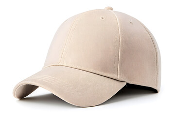 Fototapeta premium Blank Baseball cap mock up, isolated on white background