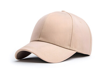 Fototapeta premium Blank Baseball cap mock up, isolated on white background