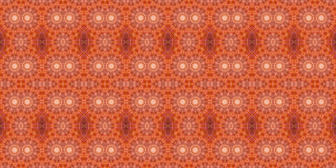 Seamless kaleidoscope pattern. The texture of the woven pattern. Endless pattern