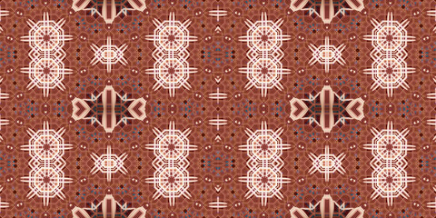 Seamless kaleidoscope pattern. The texture of the woven pattern. Endless pattern