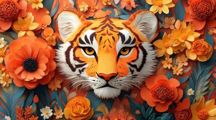 Fototapeta premium Creative Animal Kingdom: Illustrations and Designs