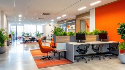 digital tools for sustainable mental health initiatives in South America, collaborative office with modern tech,