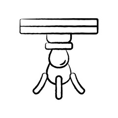 Furniture & Interiors Icon - table