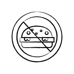 Health & Fitness Gym Icon - no carbs