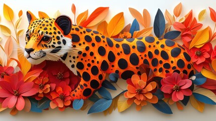 Obraz premium Creative Animal Kingdom: Illustrations and Designs
