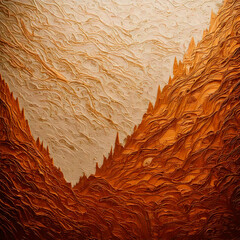 Abstract art with swirling textures