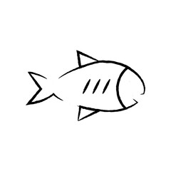 Outdoor Beach Icon - fish