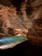 cave in the water