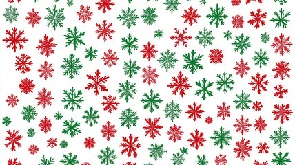 A cozy Christmas-themed background featuring a beautifully decorated tree with classic red, green, and gold ornaments, softly glowing lights, and hints of gently falling snow in the background.