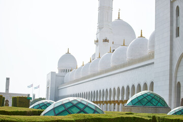 Obraz premium Sheikh Zayed Grand Mosque, Abu Dhabi, United Arab Emirates