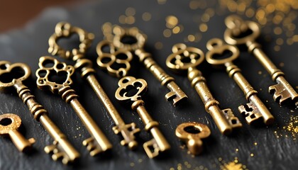 Unlocking potential how vintage keys symbolize opportunity and new beginnings in your professional journey