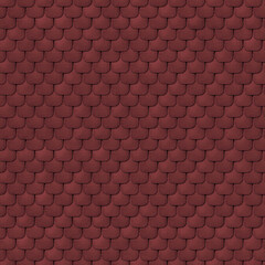 Slate snowy wodden shingle roof tile seamless texture