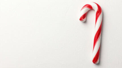 Christmas winter and holidays, Candy cane with red and white stripes, festive decoration for holidays