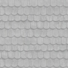 Wodden shingle roof tile seamless texture