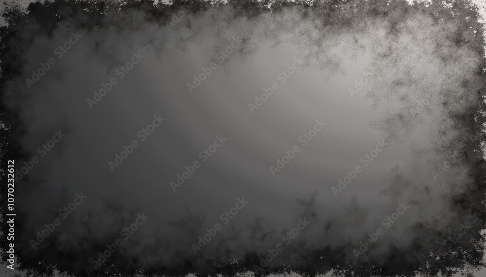 Poster grunge background with dark scratched details and smoky edges in a textured style