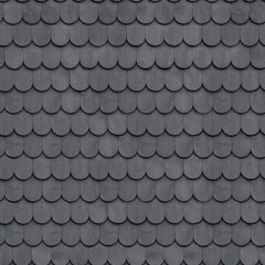 Wodden shingle roof tile seamless texture