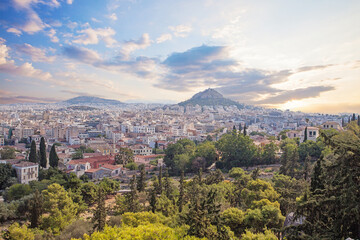 View of Athens from the Acropolis