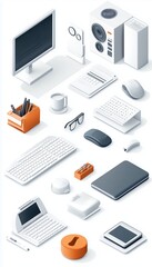 Workspace,3D,IconsBeautiful