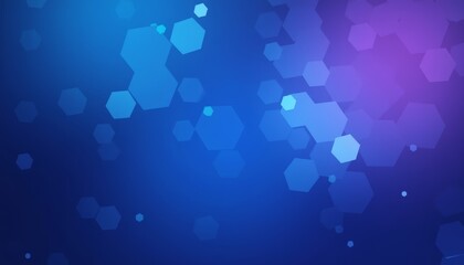 Abstract technology background with vibrant hexagonal shapes and gradients for modern digital design