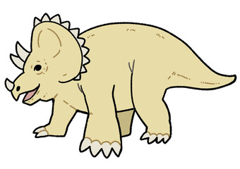 トリケラトプス（黄色）