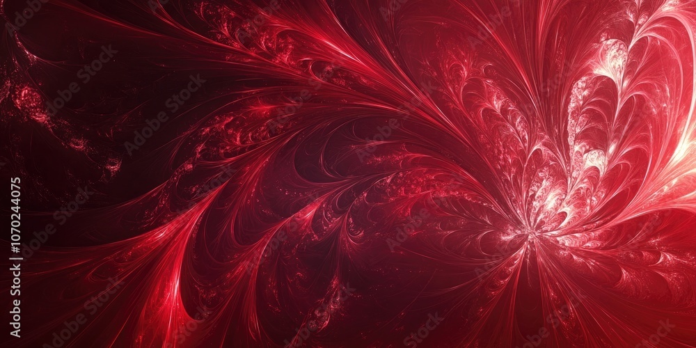 Poster red abstract ethereal background