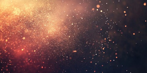 Fototapeta premium New Year fireworks and copy space - an abstract holiday background