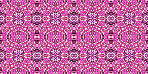 Seamless kaleidoscope pattern. The texture of the woven pattern. Endless pattern