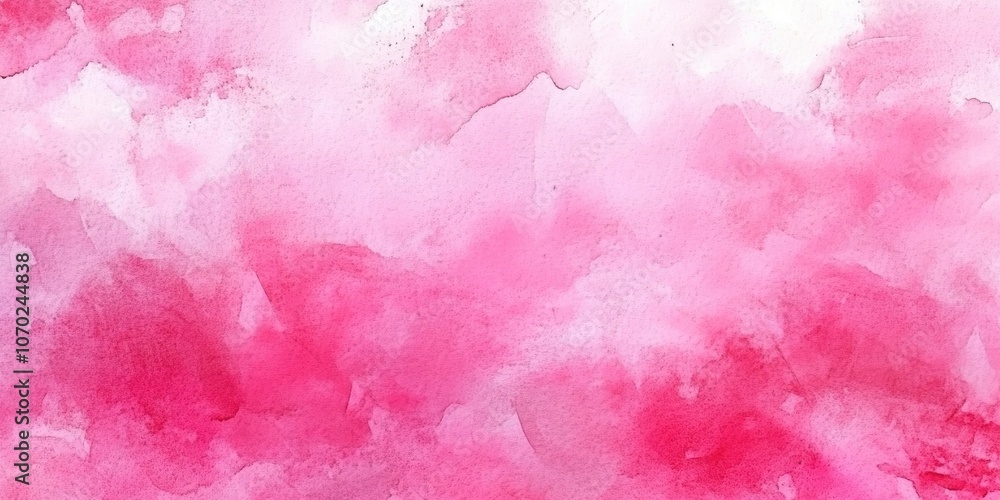 Poster pink watercolor-painted paper. abstract background for design. art-stylized banner with copyspace fo