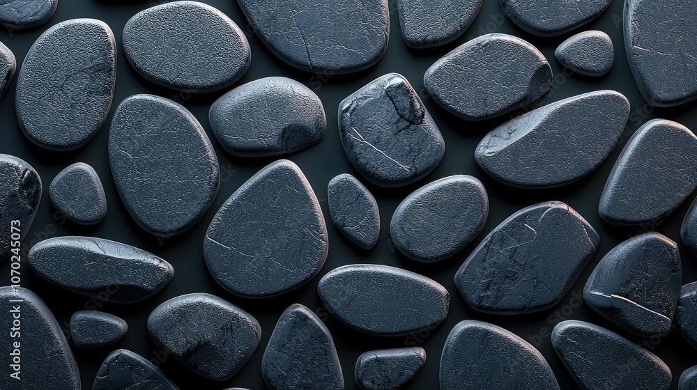 Poster abstract background of a stone pebble pattern.