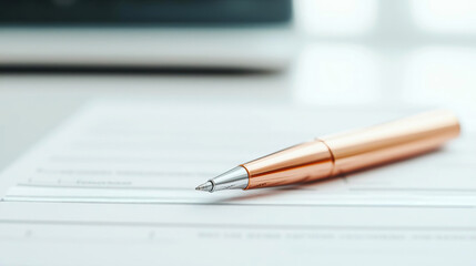 Meticulous completion of travel insurance application form with pen