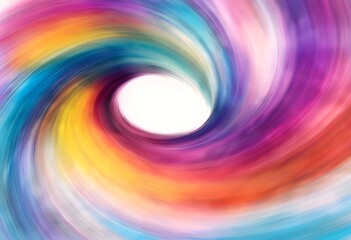 Rainbow color abstract colorful background with circles. copy space.