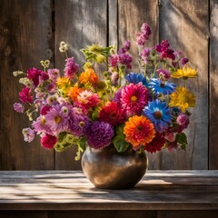 flowers in a vase