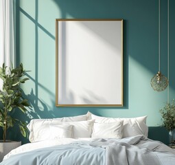 Bedroom Interior Mockup.