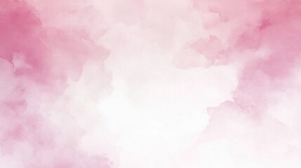 Soft pink watercolor background, ideal design projects artistic themes.