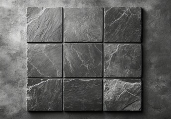 Naklejka premium Gray concrete wall background, gray grungy texture for design and backgrounds